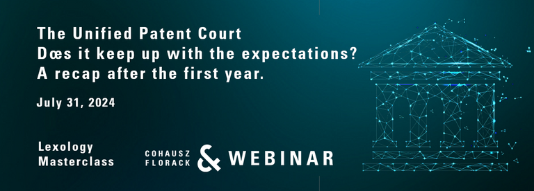 The Unified Patent Court – Does it keep up with the expectations? A recap after the first year. 